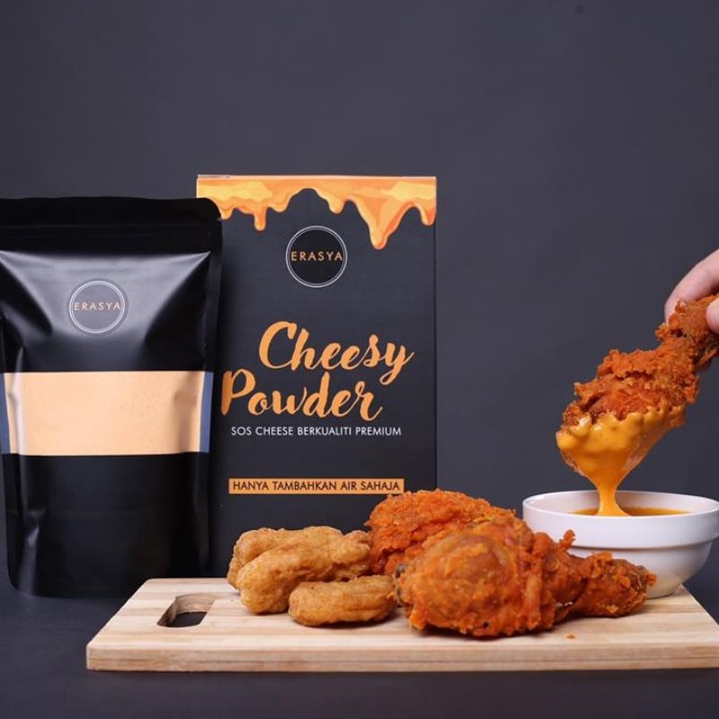 ERASYA CHEESE POWDER [PREMIUM CHEESE] RASA CHEESE MEWAH! Shopee Malaysia