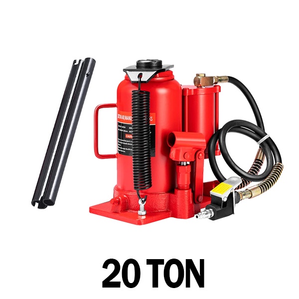 Heavy Duty AIR Hydraulic Bottle Jack Lifting Stand Emergency Vehicle