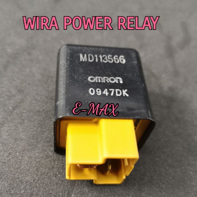 PROTON WIRA POWER ALTERNATOR RELAY MD113566 (OMRON) Shopee Malaysia