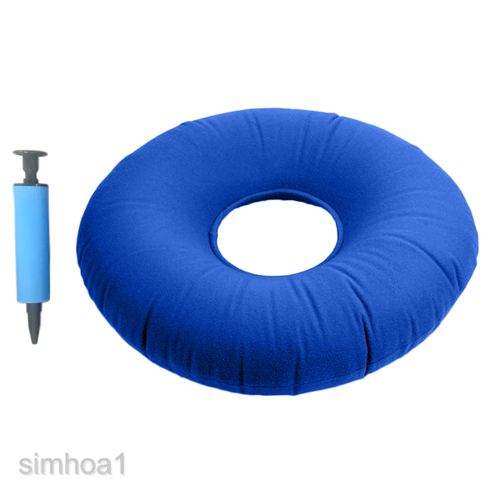 14 Inflat Donut Seat Cushion Hemorrhoid Bedsore Tailbone Relief