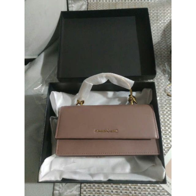 charles and keith clutch bag