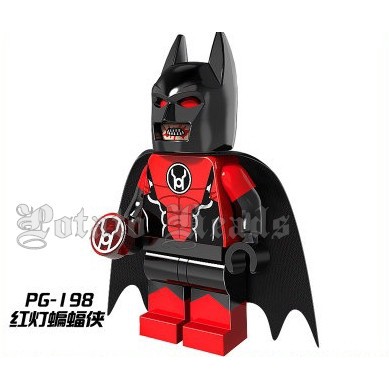 POGO RED LANTERN BATMAN MF PG-198 (LEGO COMPATIBLE) | Shopee Malaysia