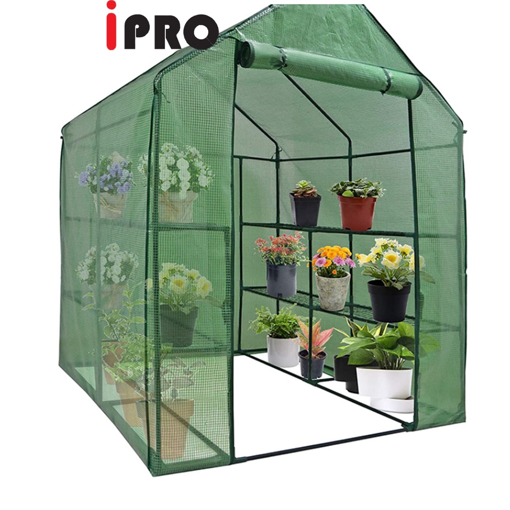 IPRO Mini greenhouse Net Balcony succulent flower room sprout nursery ...