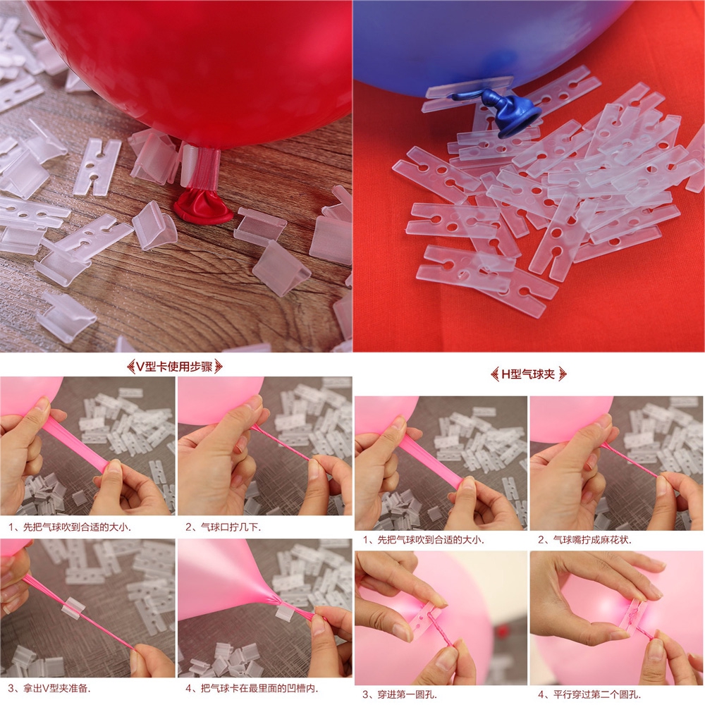 plastic h clips