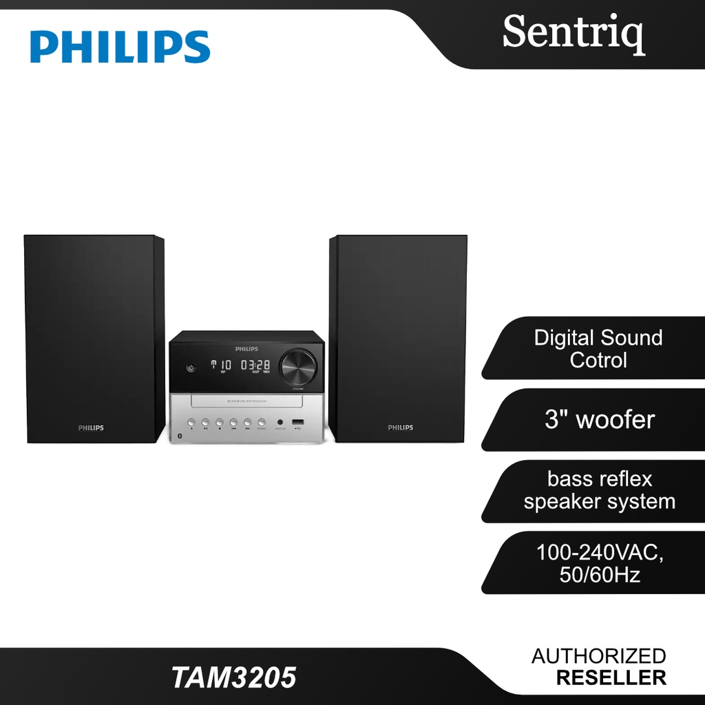 Philips TAM3205/12 Micro Music System (Original) 1 Year Warranty By ...