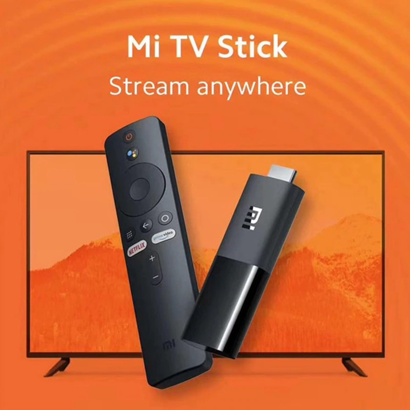 [Global version] Xiaomi Mi TV Stick 2K Android 9.0 1GB + 8GB ROM Media