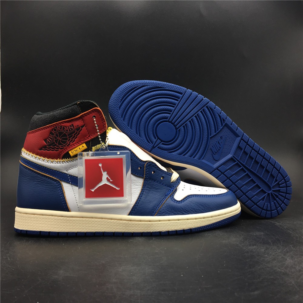 air jordan 1 retro blue and red