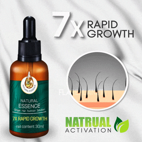 7X Rapid Growth Hair Treatment Anti Hair Loss Fast Hair Growth Serum Ginger  Essential Oil 30ml | Shopee Malaysia