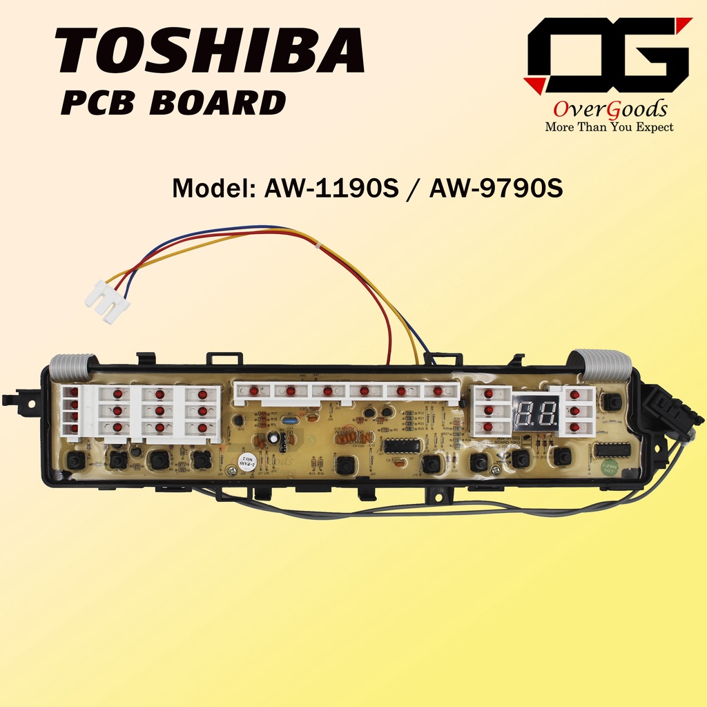 TOSHIBA AW-1190S AW-9790S OEM PCB BOARD AW-1190 AW-9790 CONTROL BOARD ...