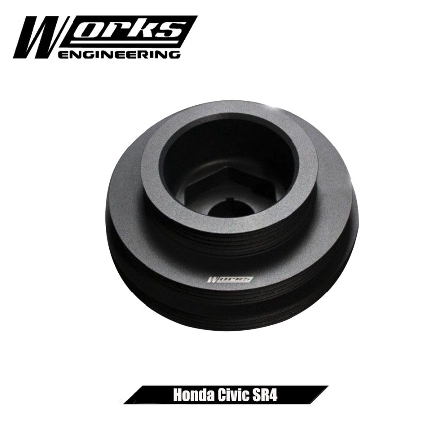 Honda Civic SR4 VtecWorks Light Weight Crank Pulley Shopee Malaysia