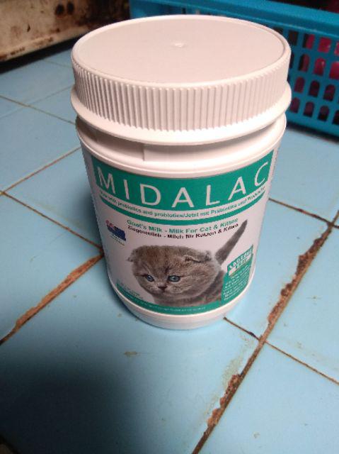 Midalac Goat's Milk Powder For Cat & Kitten 200G | Shopee ...