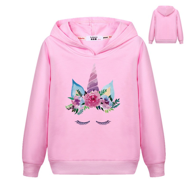 2019 Children Kids Spring Autumn Sweatshirt Boys Girls Cute Unicorn ...