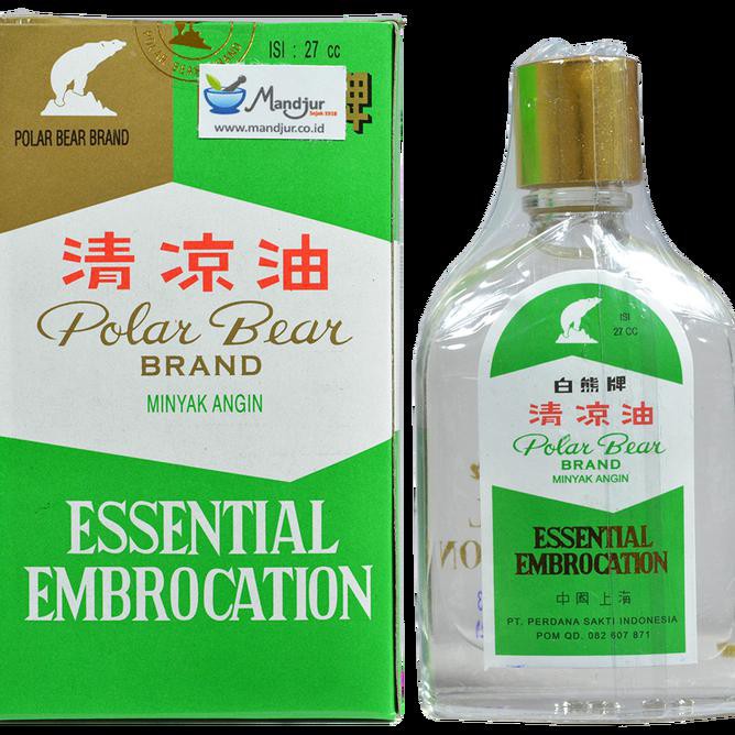 Polar Bear Brand Essential Embrocation 27ml Wind Oil | Shopee Malaysia