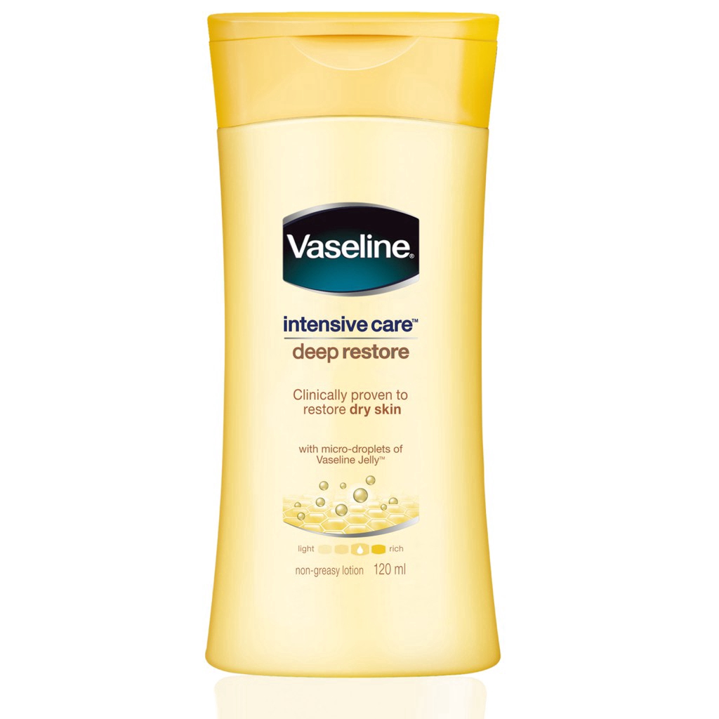 Vaseline Intensive Care Lotion Deep Restore (120ml) Shopee Malaysia