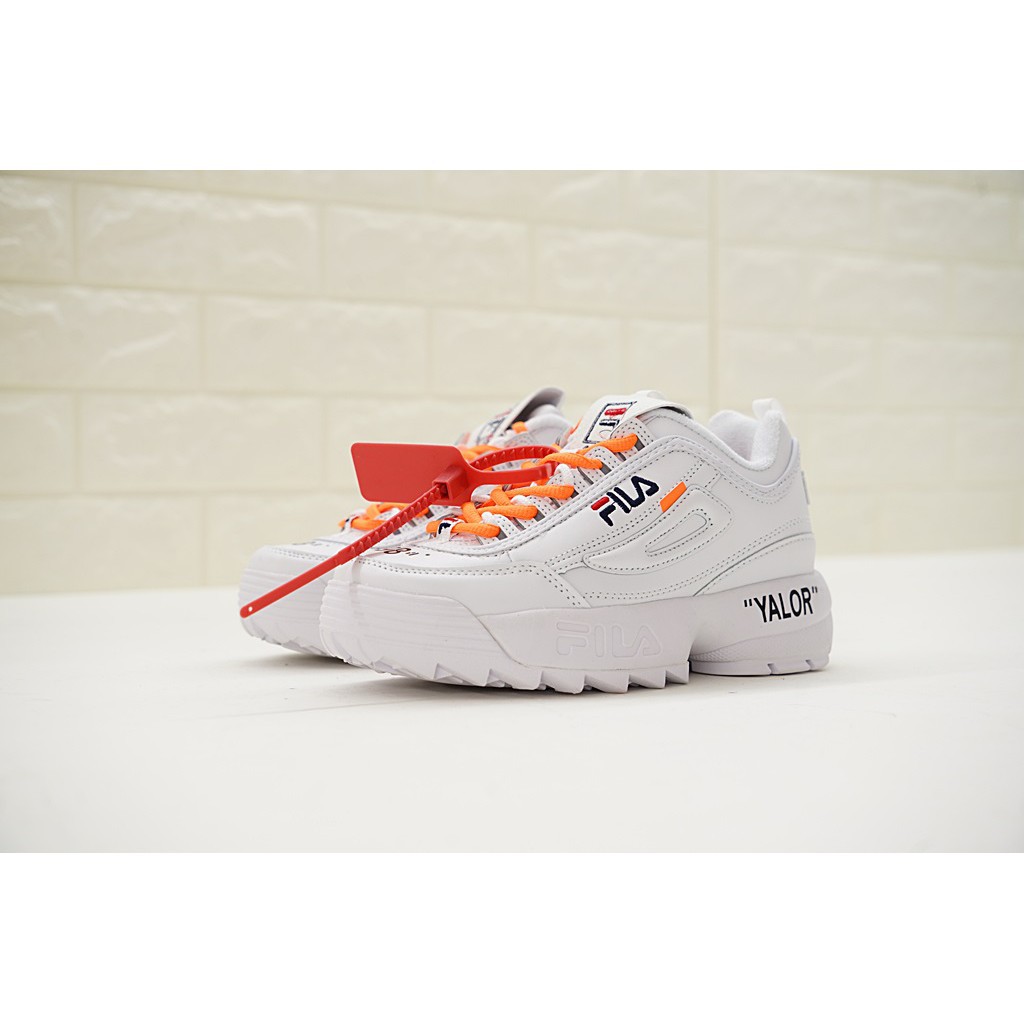 off white fila sneakers