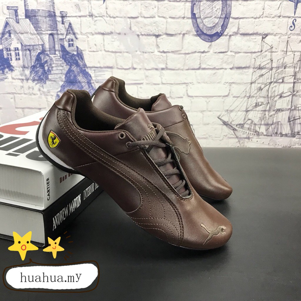 puma brown casual shoes