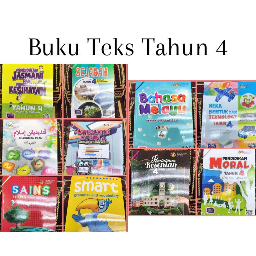 [ READY STOCK ] BUKU TEKS TAHUN 4  TEXT BOOK YEAR 4  BAHASA MELAYU