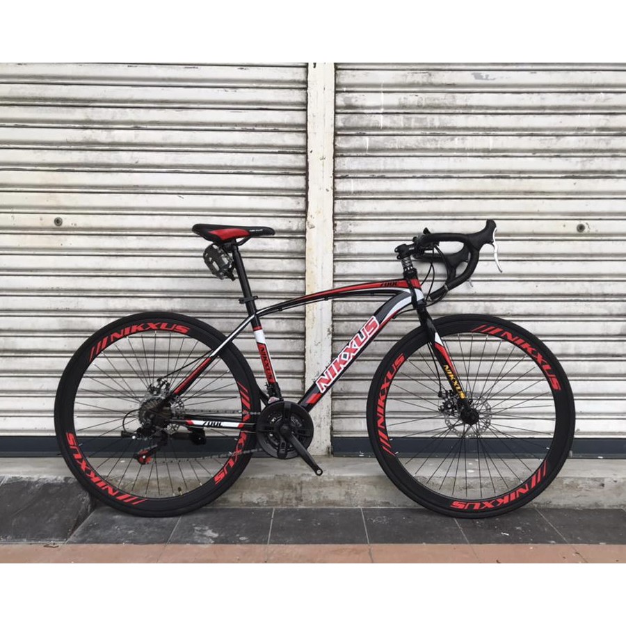 Nikxus Road Bike 700c 21 Speed Light Weight Basikal Murah Shopee Malaysia