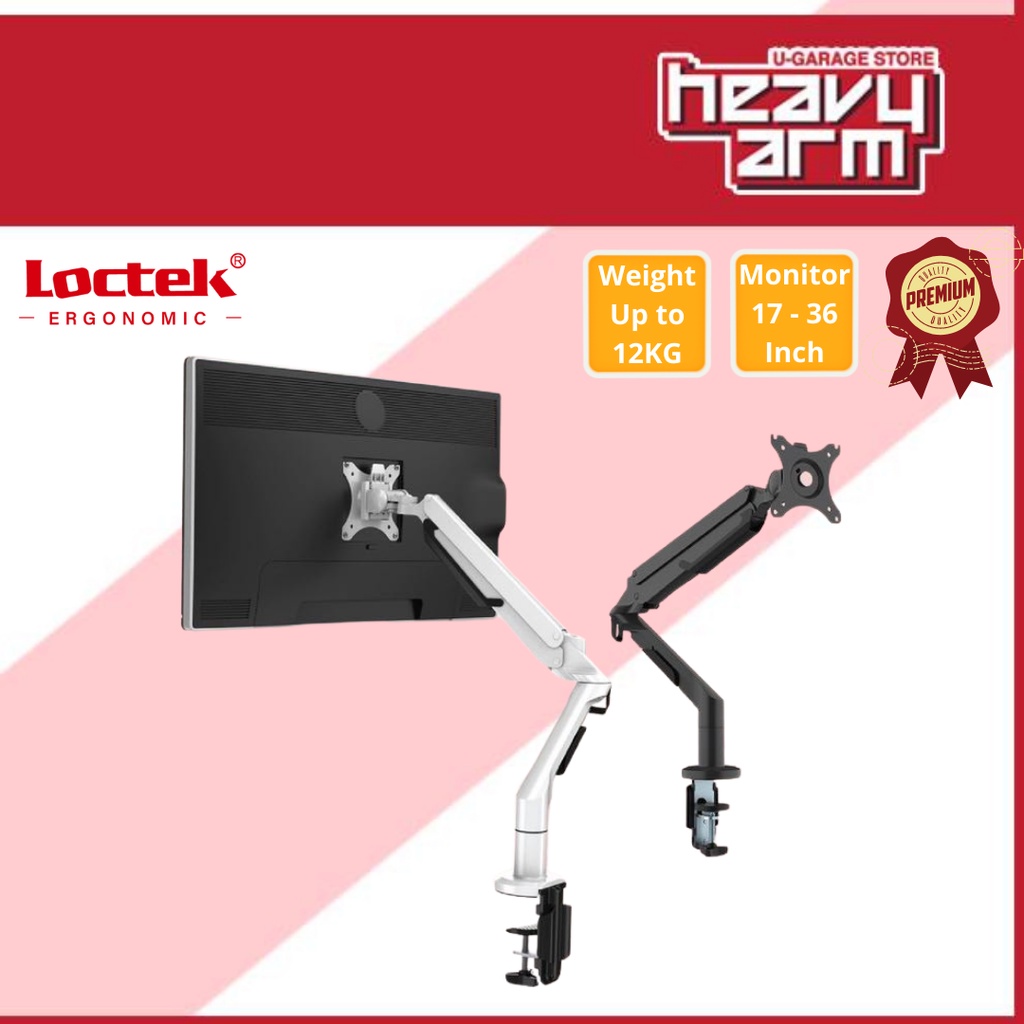 Loctek Monitor Arm Monitor Mount Loctek DLB851 Single Monitor Vesa