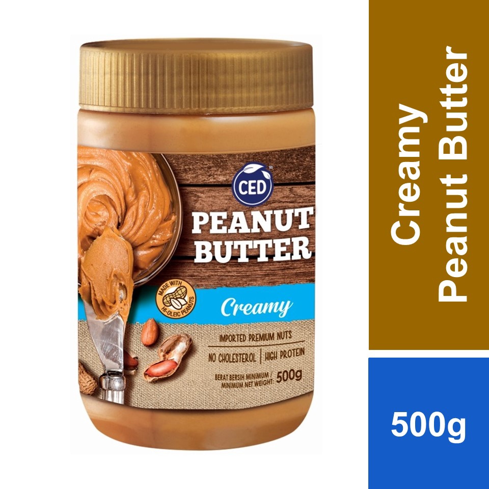 Ced Peanut Butter Creamy 500g