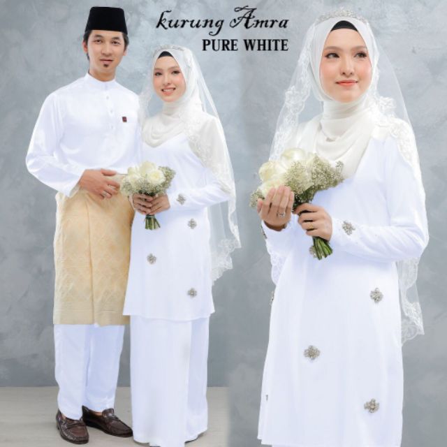 Set Baju Nikah Lelaki Dan Perempuan Shopee Malaysia