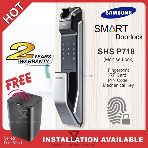 Universal Digital Smart Door Lock Password Fingerprint Anti Theft Security Shopee Malaysia