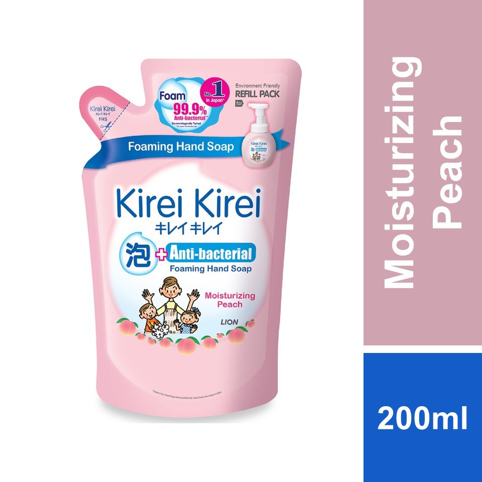 Kirei Kirei Anti-bacterial Foaming Hand Wash Refill - Moisturizing ...