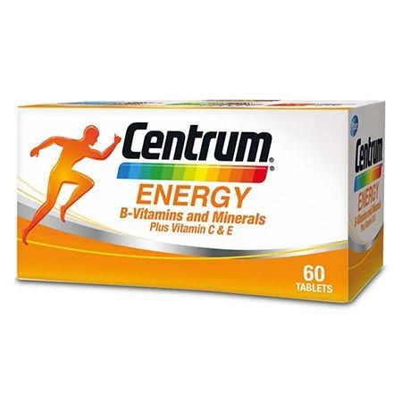 CENTRUM ENERGY B-Vitamins And Minerals Plus Vitamin C & E 60S | Shopee ...