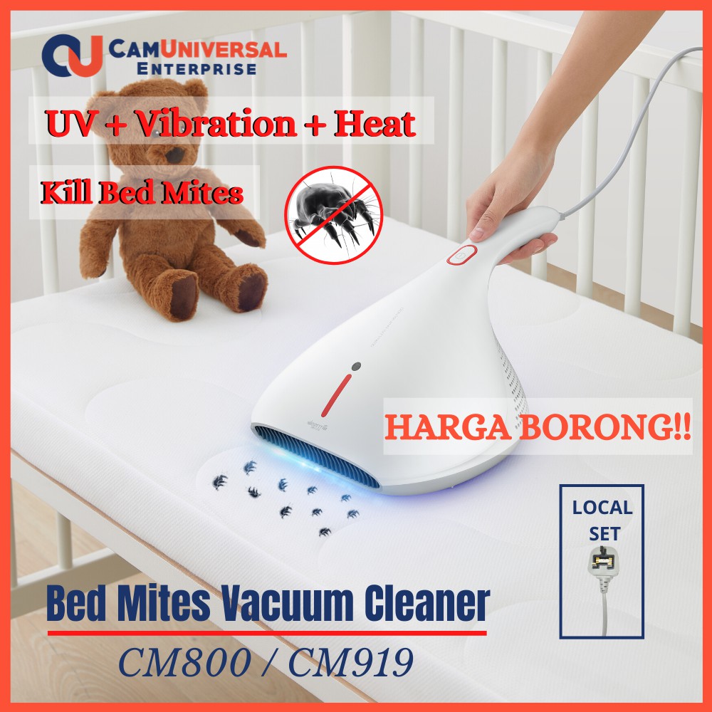 Deerma CM919 / CM800 Dust Mite Vacuum Cleaner Bed UVC Ray Light, Power