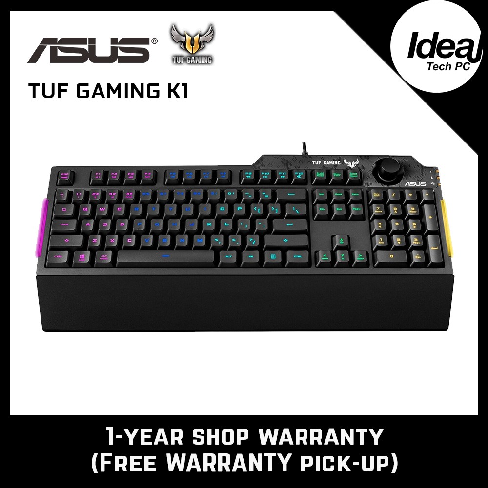 Asus TUF Gaming K1 | Gaming Keyboard | Shopee Malaysia