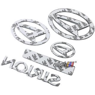 [Local Ready Stock] Chrome Daihatsu Logo Emblem Badge For 