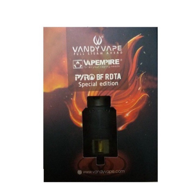 Pyro Bf Rdta V3 Special Edition By Vandy Vape Vape Empire Original Shopee Malaysia