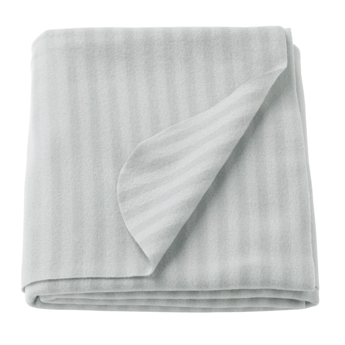 IKEA VITMOSSA Throwa Blanket / Soft / Polyester / Selimut / Kain Lembut ...