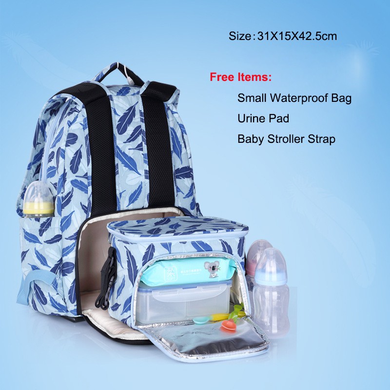 insular baby changing bag