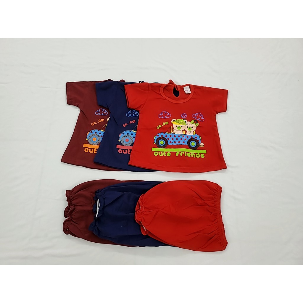  Baby  Girl Clothing Baju  Bayi  Perempuan 6 18m 3 Pasang 