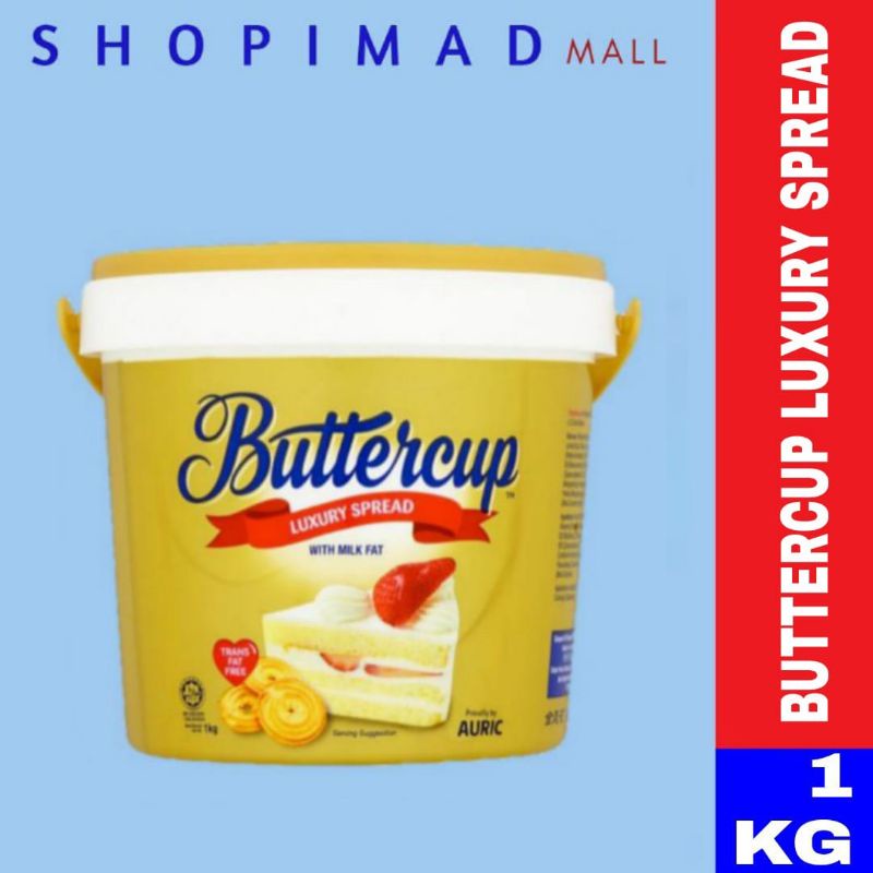 [1KG] BUTTERCUP LUXURY SPREAD WITH MILK FAT Shopee Malaysia