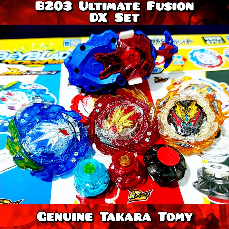 B203 Ultimate Fusion DX Set B203 Beyblade Takara Tomy | Shopee Malaysia