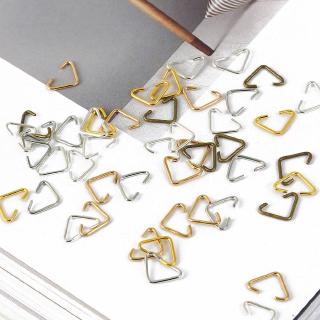 Homyl 100 Pieces Alloy Gear Jump Ring Bail Hanger Jewelry Making Findings Connetor for DIY Bracelet Necklace Earrings