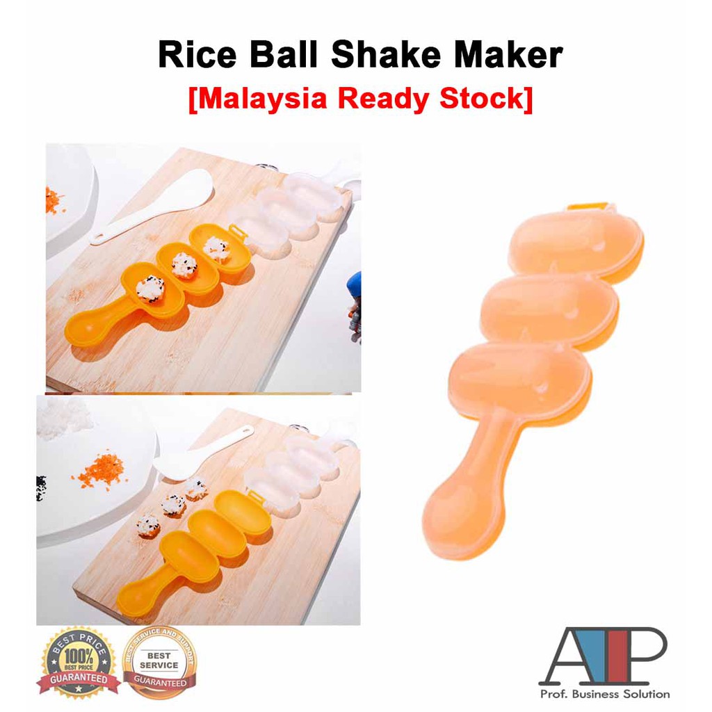 Baby Rice Ball Maker Shaker Rice Ball Molds DIY Ball Shape ...