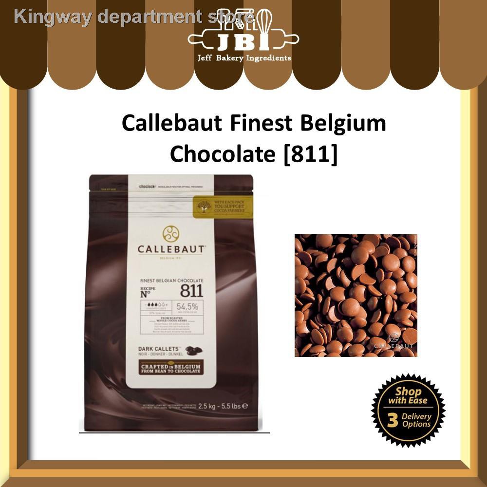 Callebaut 54.5% '811' Dark Callets - Chocolate Man