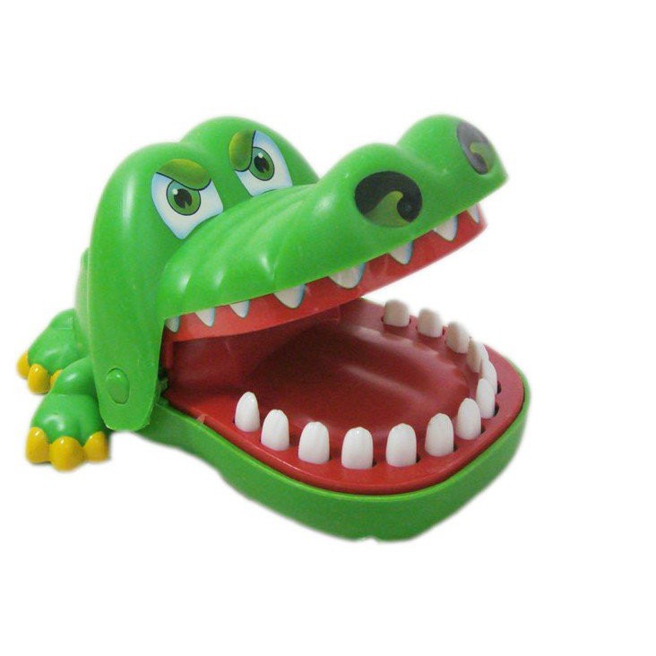 green crocodile toy