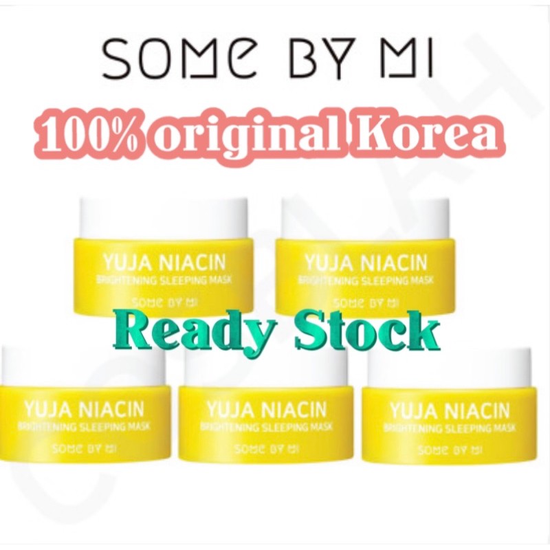 Somebymi yuja niacin 30 days miracle brightening sleeping mask 15g