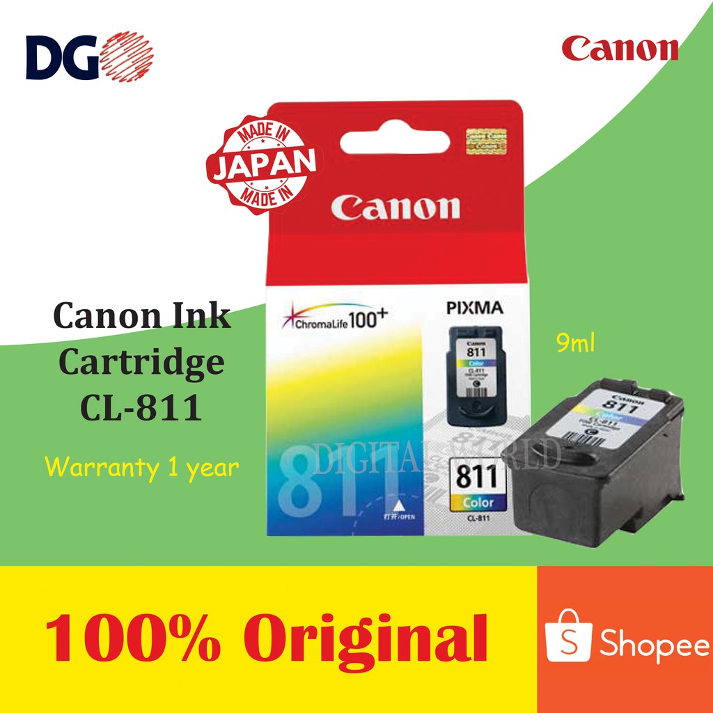 Original Canon PG810 / CL 811 /PG 810 XL Cardtridfe For Inkjet Printer
