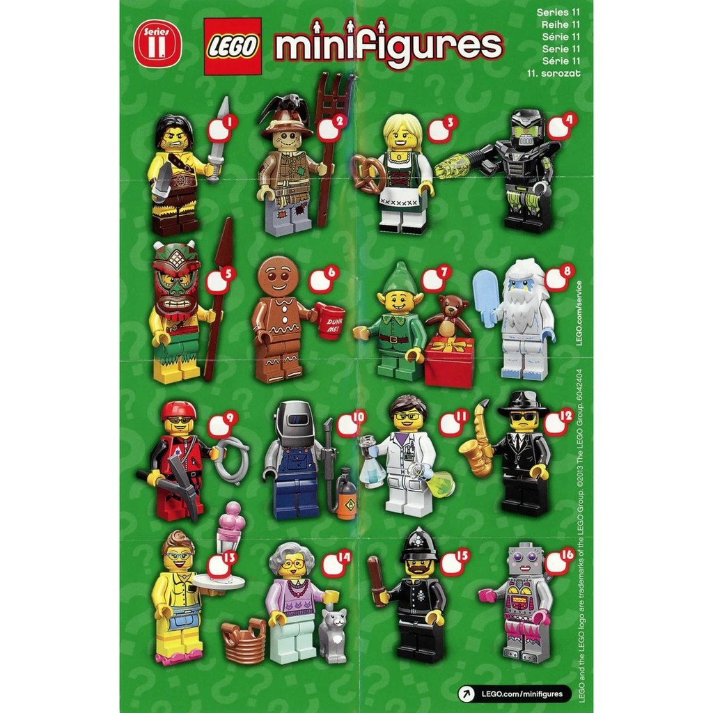 71002 LEGO Minifigures Series 11 