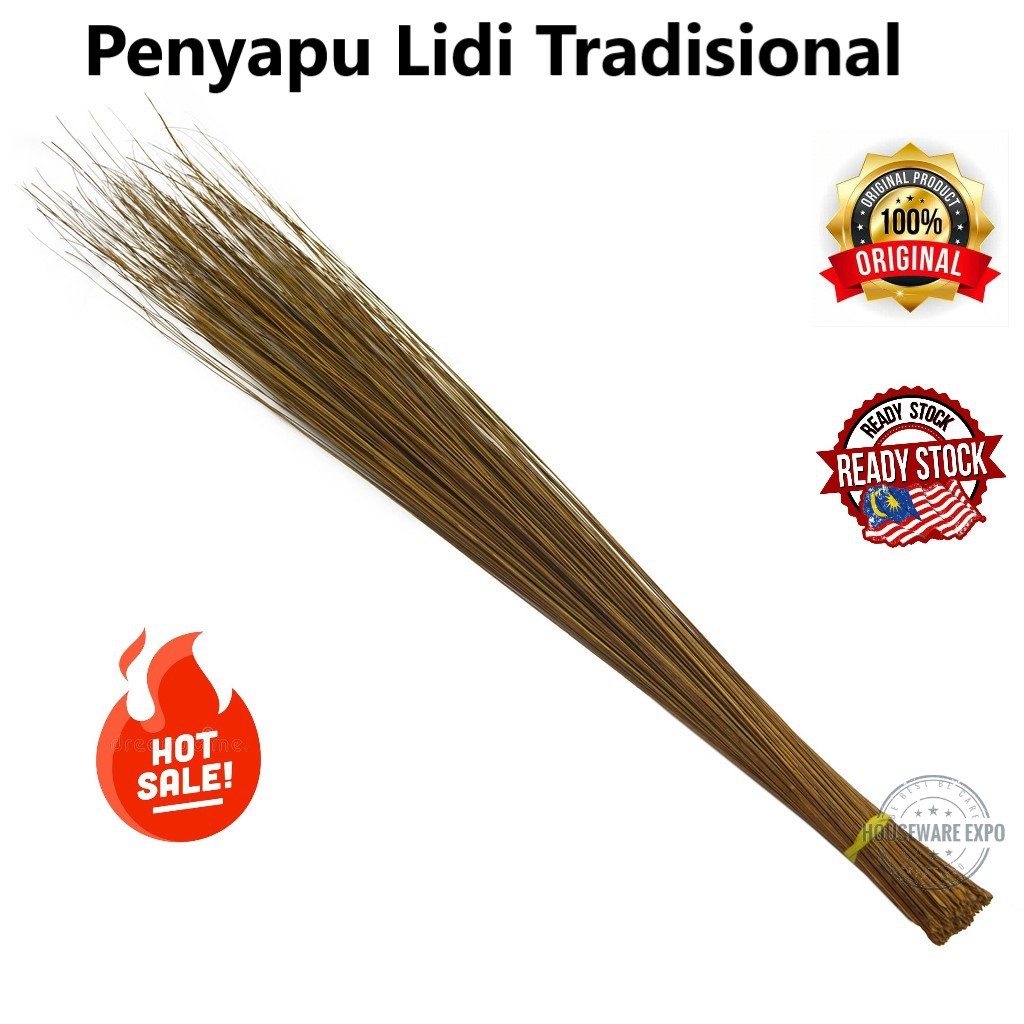 Penyapu lidi Tradisional/Penyapu Buluh Kelapa Buatan Tangan/Lidi Kelapa ...