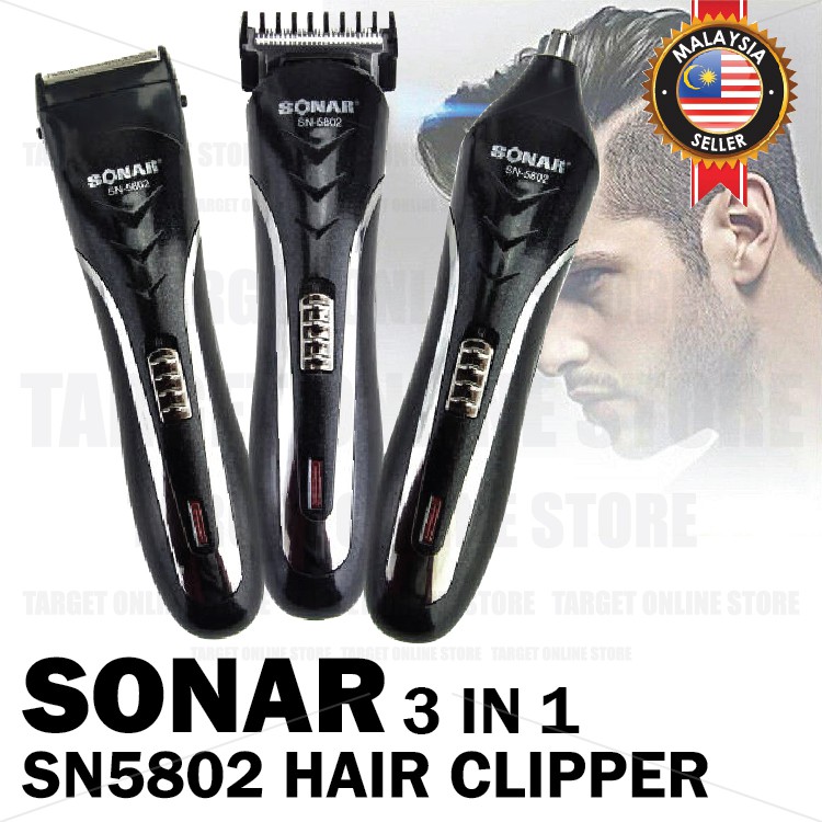 sonar professional hair clippers sn 6200