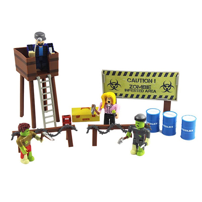 roblox zombie attack set