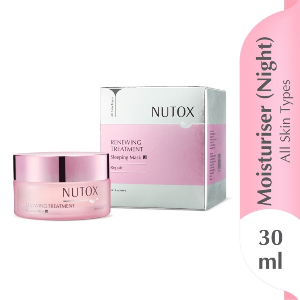 NUTOX Renewing Treatment Sleeping Mask 30ml Shopee Malaysia