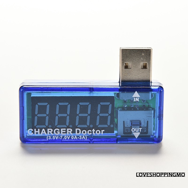 5 PCS USB Charger Doctor Voltage Current Meter Battery Tester Power Detector