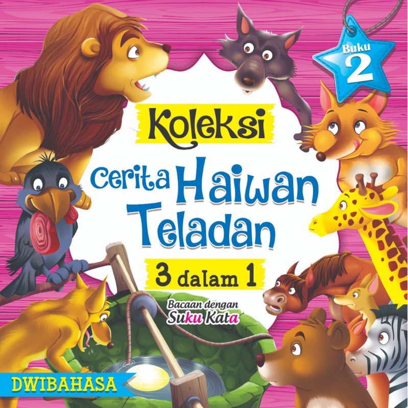 Buku Cerita Kanak kanak/Koleksi Cerita Haiwan Teladan/English Story